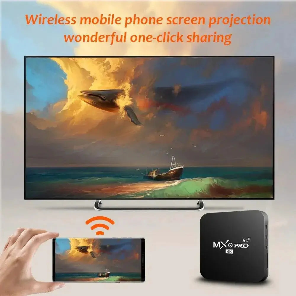 Smart MXQ Pro Ultimate 4K Android TV Box Entertainment