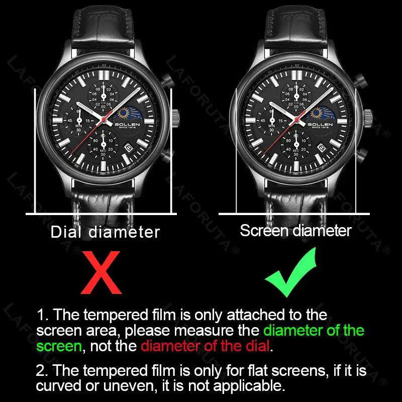 Smart Watch Glass Protector For All Models Easy Install - OurLum.com