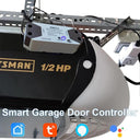 Smart Wi-Fi Garage Door Opener with Remote Control