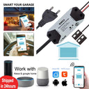Smart Wi-Fi Garage Door Opener with Remote Control