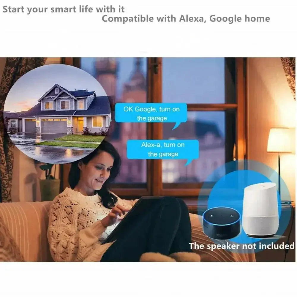 Smart Wi Fi Garage Door Opener With Remote Control
