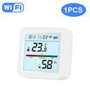Smart Wi-Fi Temperature & Humidity Sensor with Voice Control