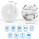Smart WiFi Carbon Monoxide Detector With Real-Time Alerts