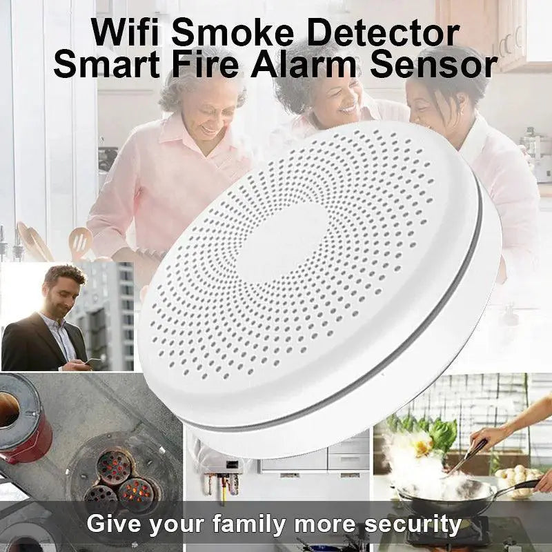 Smart WiFi Carbon Monoxide Detector With Real Time Alerts