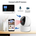 Smart WiFi Security System with Pet-Friendly Sensor Camera