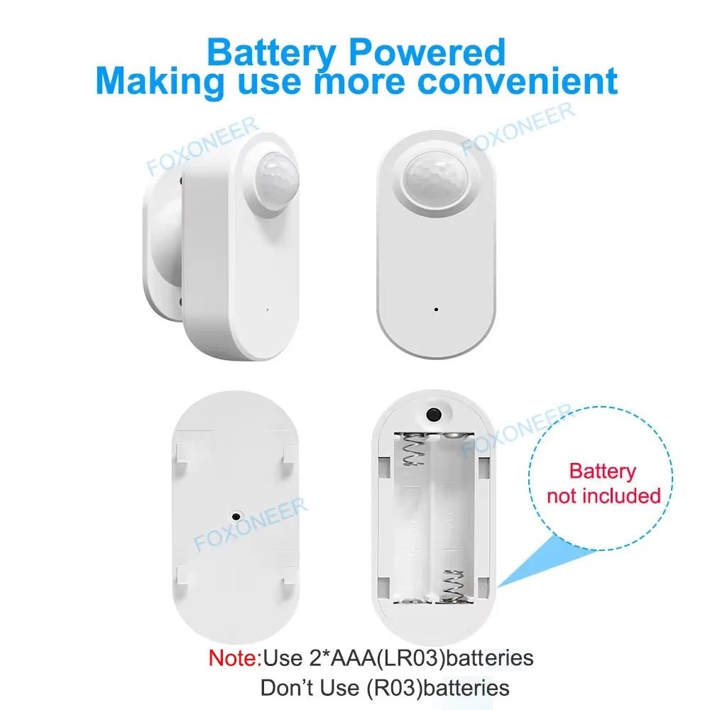 Smart Zigbee Human Presence Sensor C3007 - 24GHz MmWave Radar PIR Luminance Data