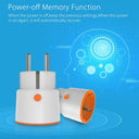 Smart Zigbee Plug Energy Monitor Timer Switch with Voice Control
