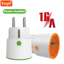Smart Zigbee Plug Energy Monitor Timer Switch with Voice Control