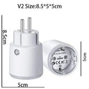 Smart Zigbee Plug Socket Energy Monitor Power Switch Timer