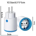 Smart Zigbee Plug Socket Energy Monitor Power Switch Timer