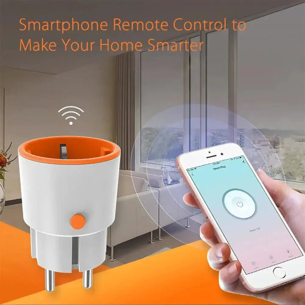 Smart Zigbee Plug Socket With Energy Monitor And Timer