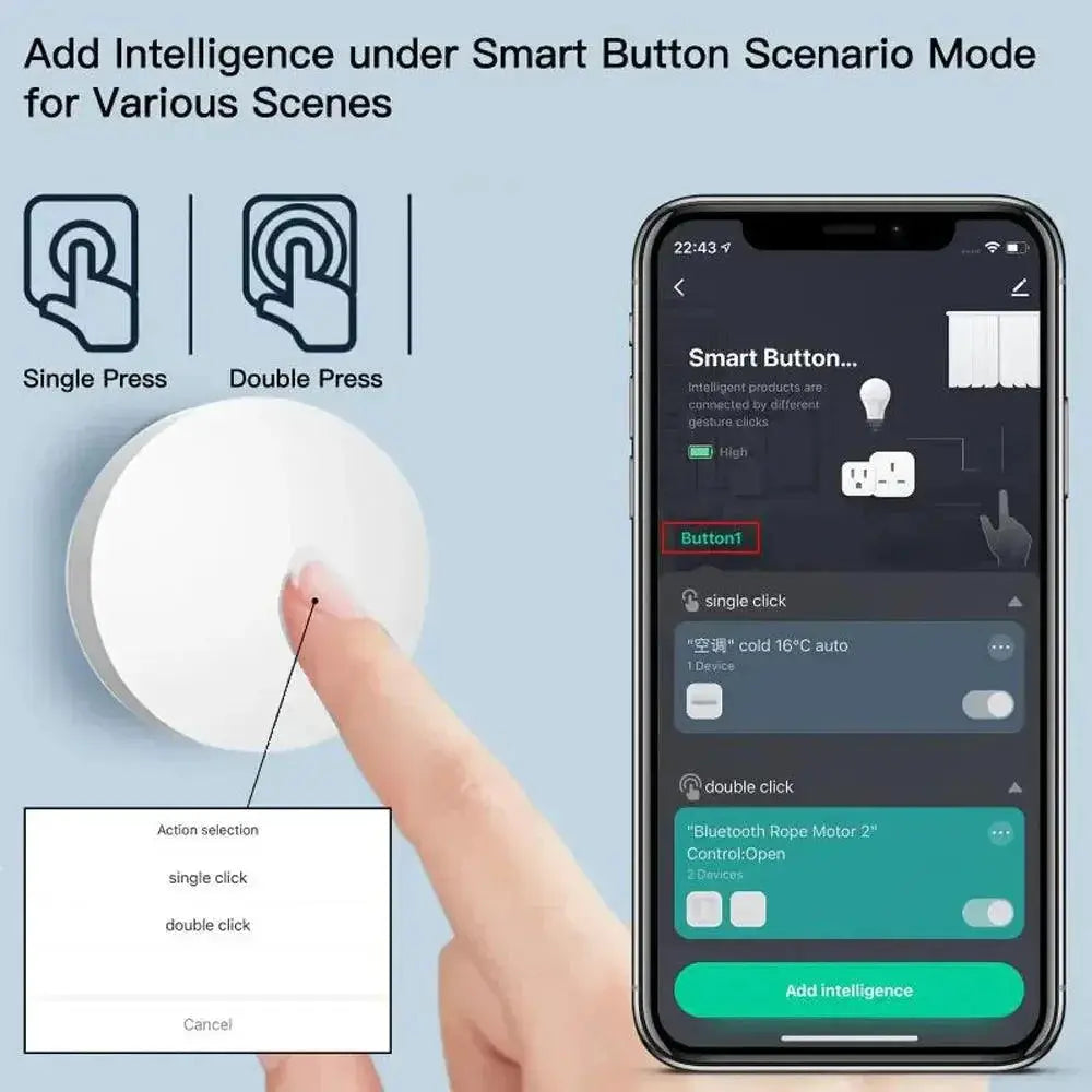 ZigBee Scene Switch Wireless Control for Smart Life