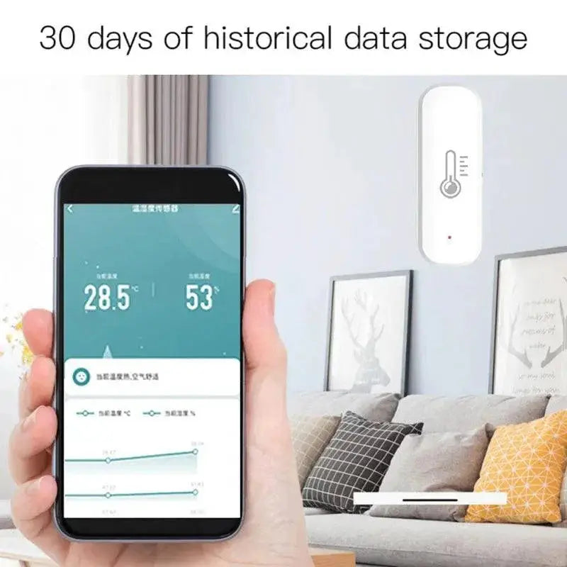 Smart Zigbee Temperature Humidity Sensor For Home Automation