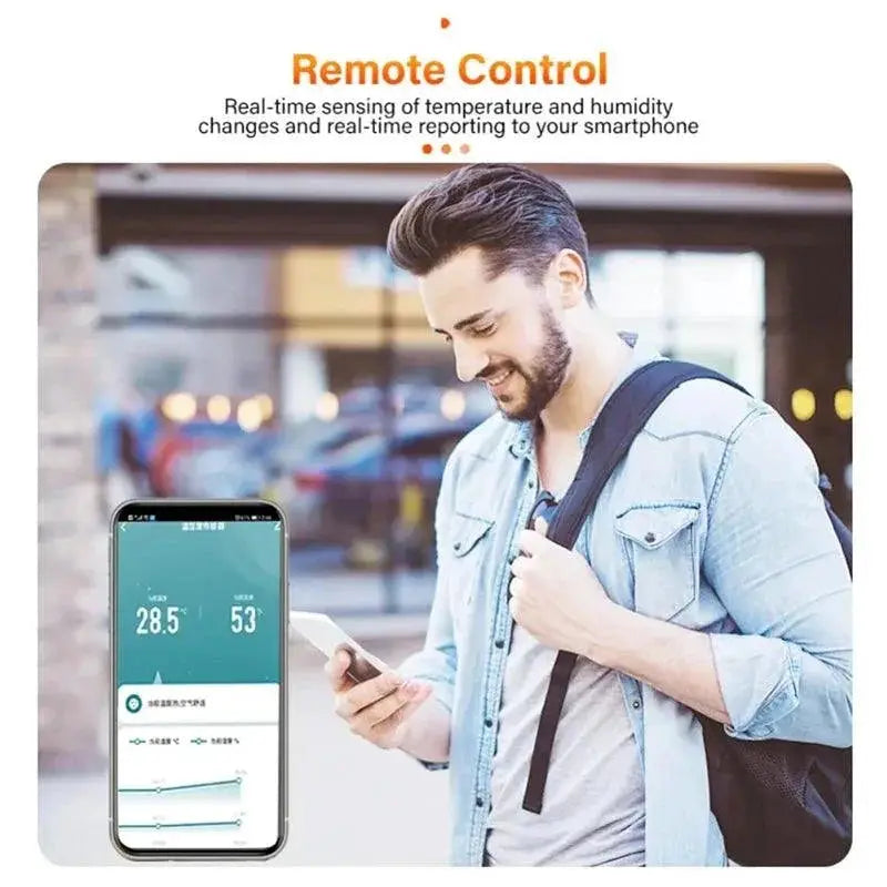 Smart Zigbee Temperature Humidity Sensor For Home Automation