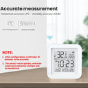 SmartLife WiFi Hygrometer for Smart Home Alexa Sensor