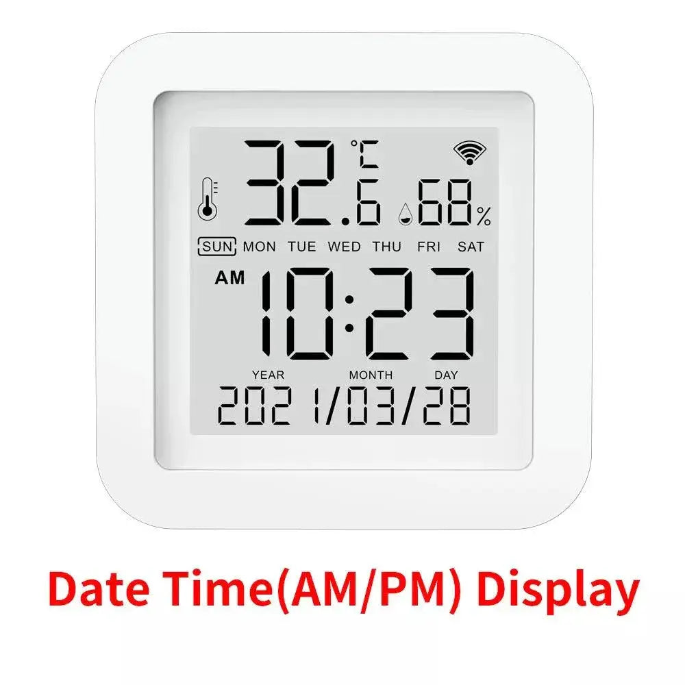 SmartLife WiFi Hygrometer for Smart Home Alexa Sensor