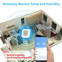 SmartLife WiFi Hygrometer for Smart Home Alexa Sensor