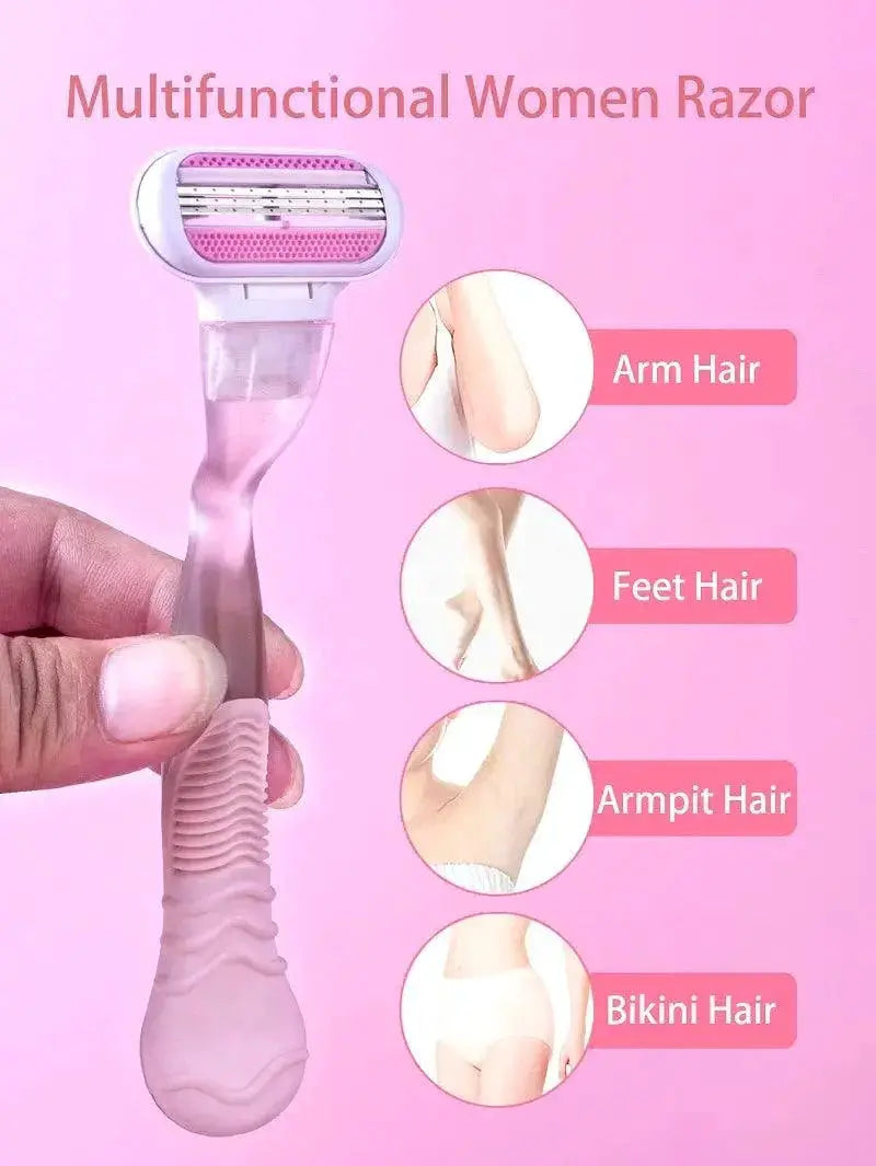 Smooth Goddess Razor Set For Women Precision Hair Removal