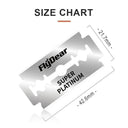 Smooth Shave Stainless Steel Men's Razor Blades Precision Comfort