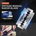 Smooth Shave Stainless Steel Men's Razor Blades Precision Comfort