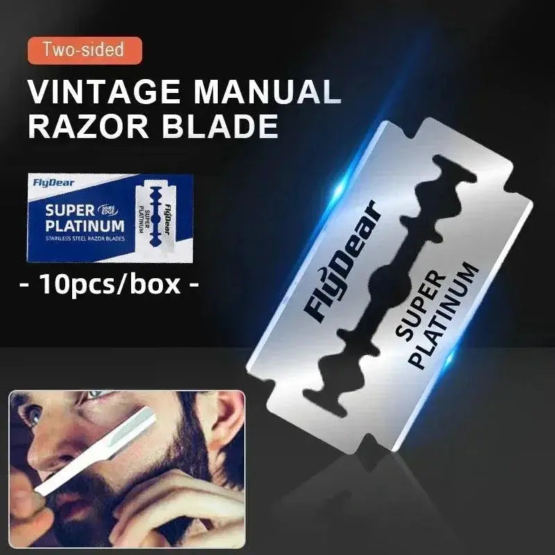 Smooth Shave Stainless Steel Men's Razor Blades Precision