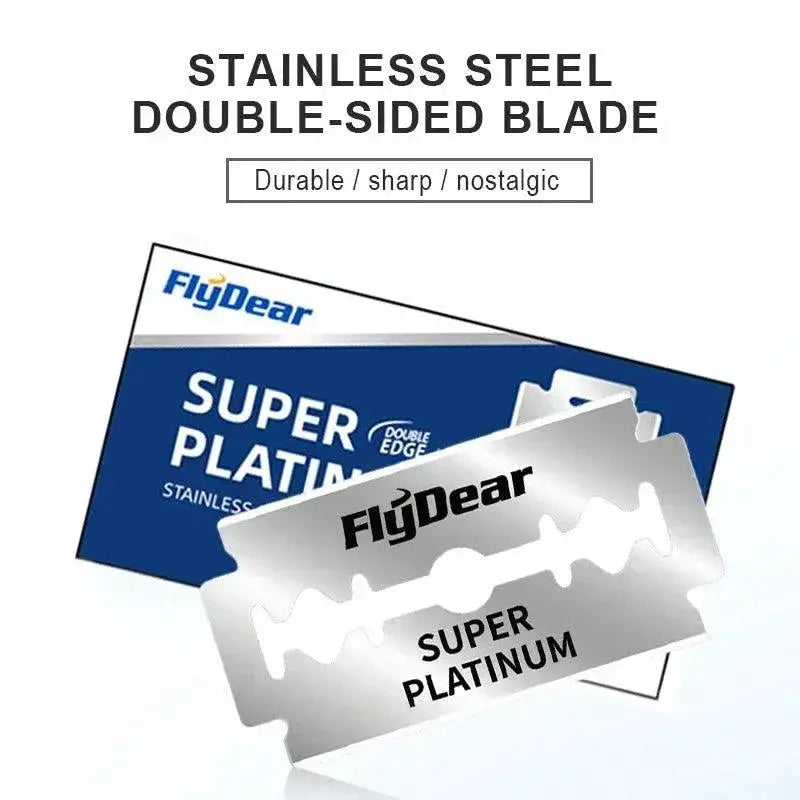 Smooth Shave Stainless Steel Men's Razor Blades Precision