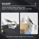 Smooth Shave Stainless Steel Men's Razor Blades Precision Comfort