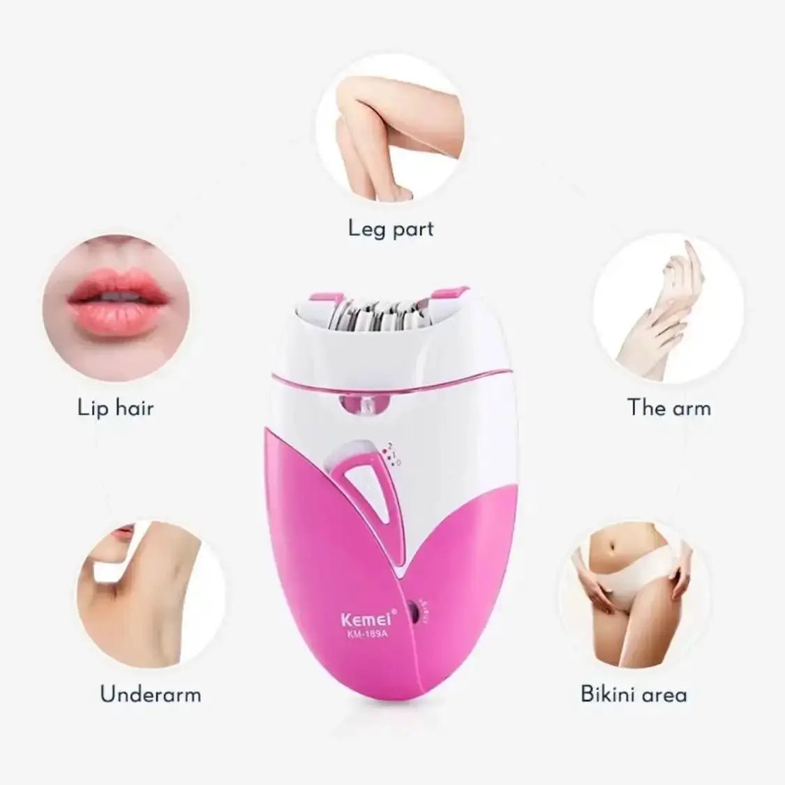 Smooth Skin Epilator for Face and Body