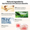 Smooth Skin Hair Removal Cream Gentle Effective Formula 50ml