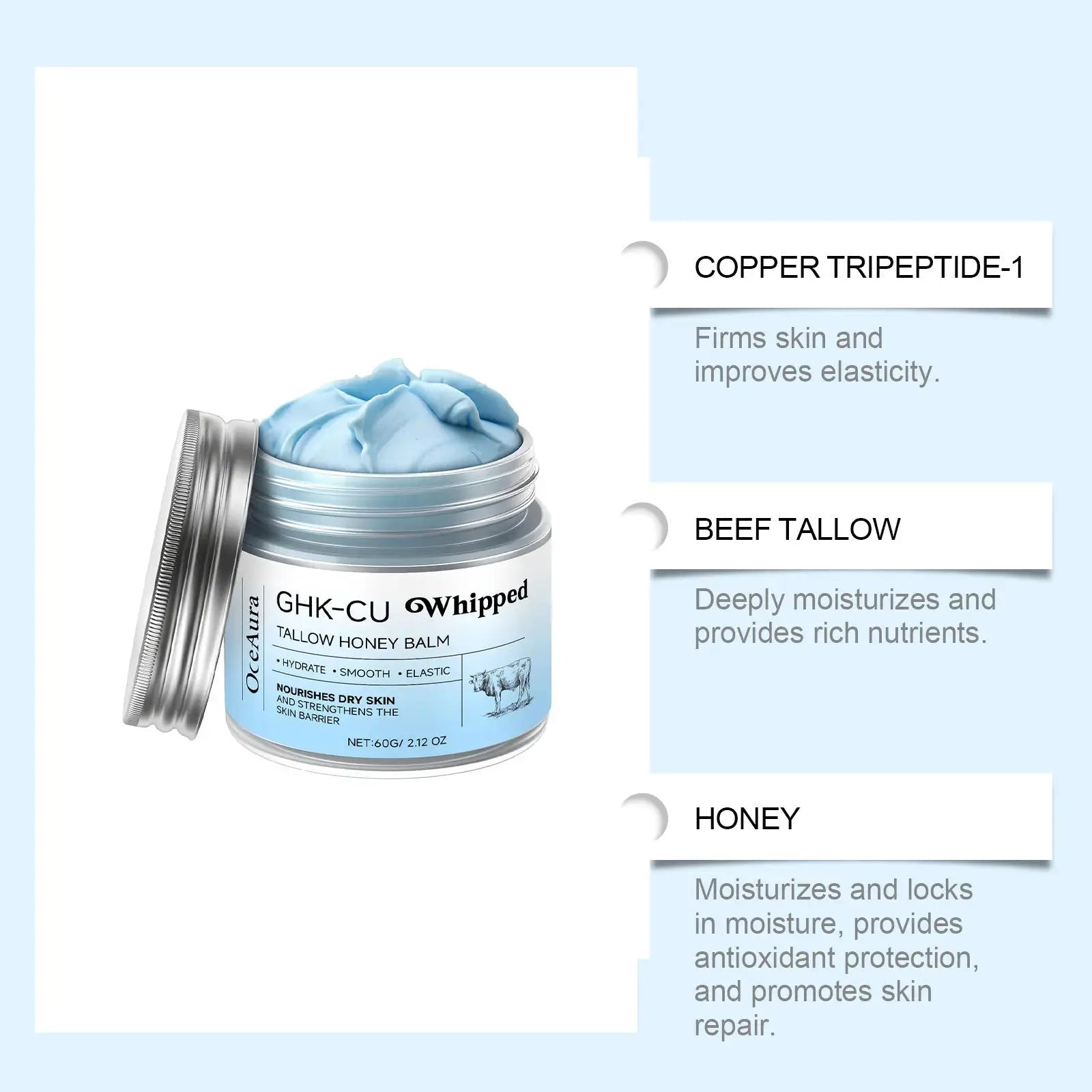 Smooths Mature Skin Copper Peptides Balm