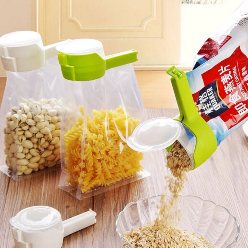Snack Sealing Clip Plastic Fresh Keeping Sealer Clamp Bag Clip Reusable For Bags