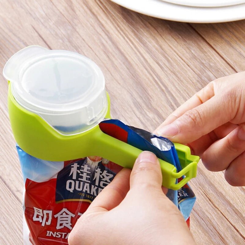 Snack Sealing Clip Plastic Fresh Keeping Sealer Clamp Bag Clip Reusable For Bags