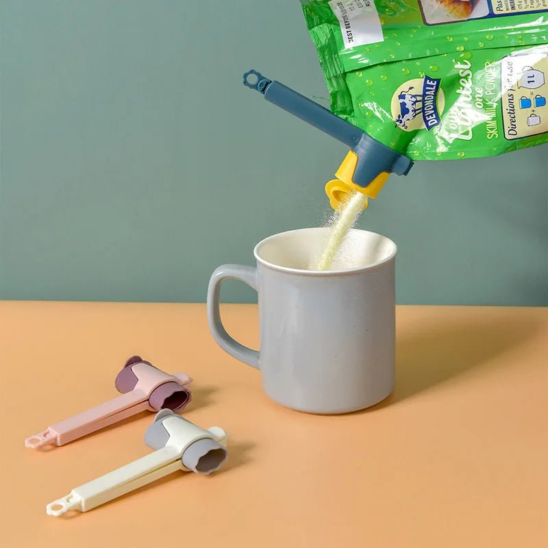 Snack Sealing Clip Plastic Fresh Keeping Sealer Clamp Bag Clip Reusable For Bags