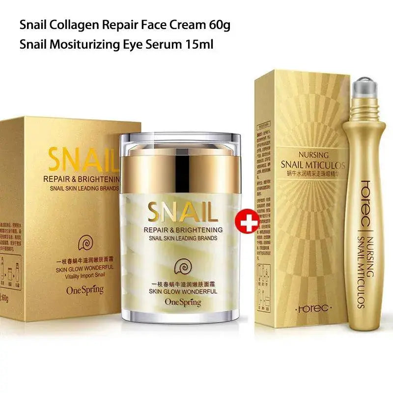 Snail Collagen Youthful Radiance Skincare Duo Set For Glow