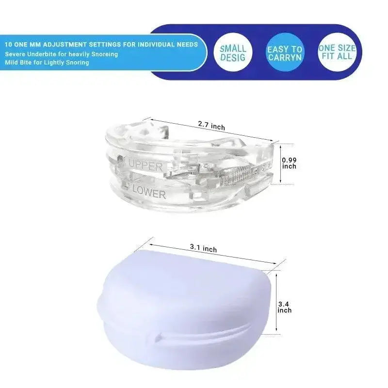 Snore Stopper Mouth Guard For Sleep Quality And Teeth Care
