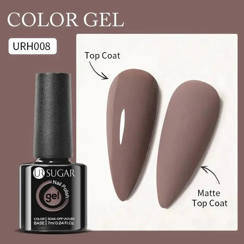 Quick-Dry Gel Nail Set for Winter Nails — peel off latex