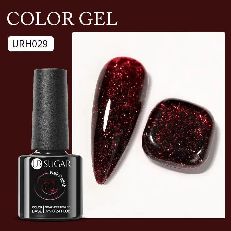 Quick-Dry Gel Nail Set for Winter Nails — base gel