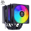SNOWMAN RGB CPU Cooler High-Performance Gaming Fan 49W