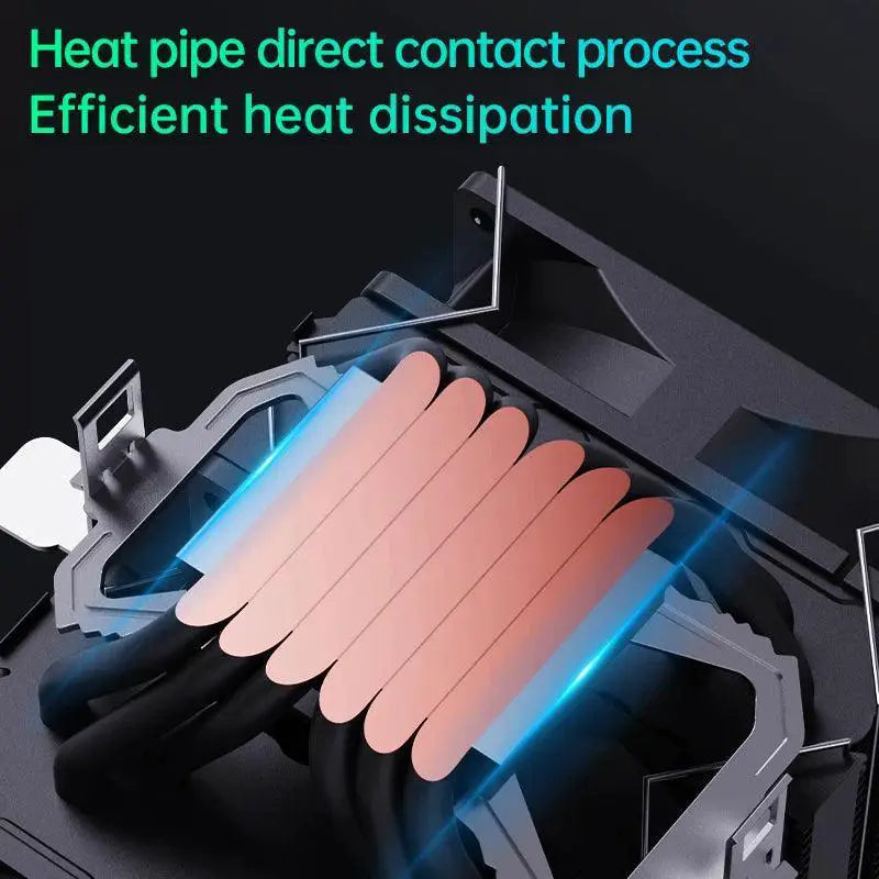 Snowman RGB CPU Cooler High Performance Gaming Fan 49W