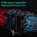 SNOWMAN RGB CPU Cooler High-Performance Gaming Fan 49W