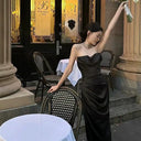 Elegant Black Evening Gown for Women