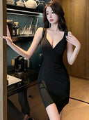 Ladies Low-Cut Back Dress for Club Night