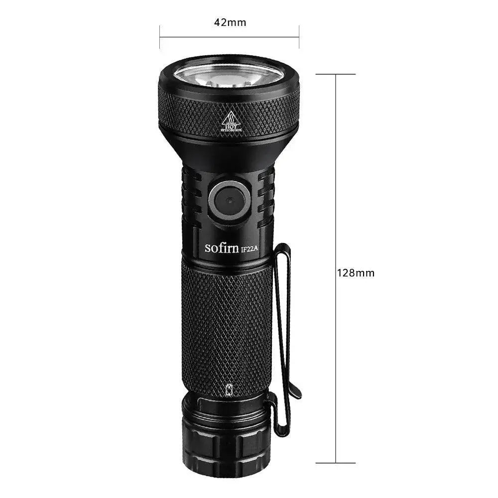 Sofirn IF22A LED Flashlight Outdoor Use 2100 Lumens - OurLum.com