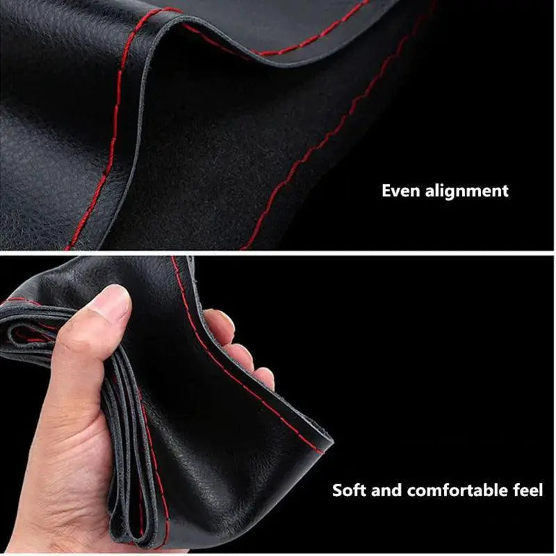 Soft Artificial Leather Steering Wheel Cover Stylish Upgrade