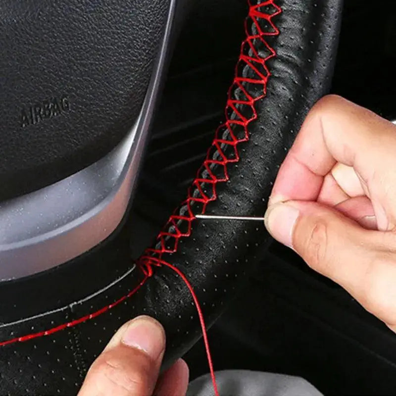 Soft Artificial Leather Steering Wheel Cover Stylish Upgrade