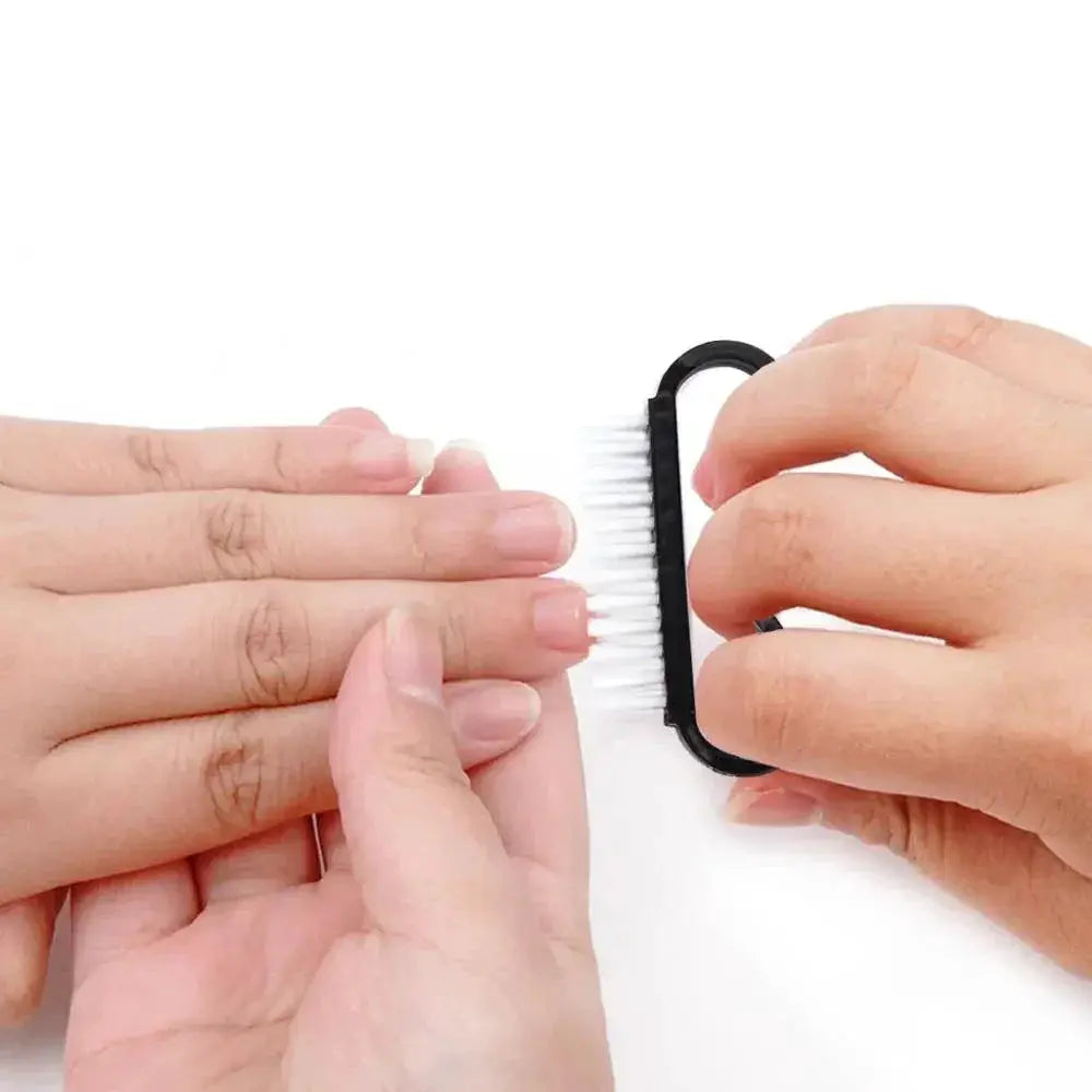 Soft Bristle Nail Brush for Gentle Skin Cleaning Care
