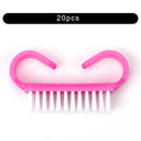 Soft Bristle Nail Brush for Gentle Skin Cleaning Care