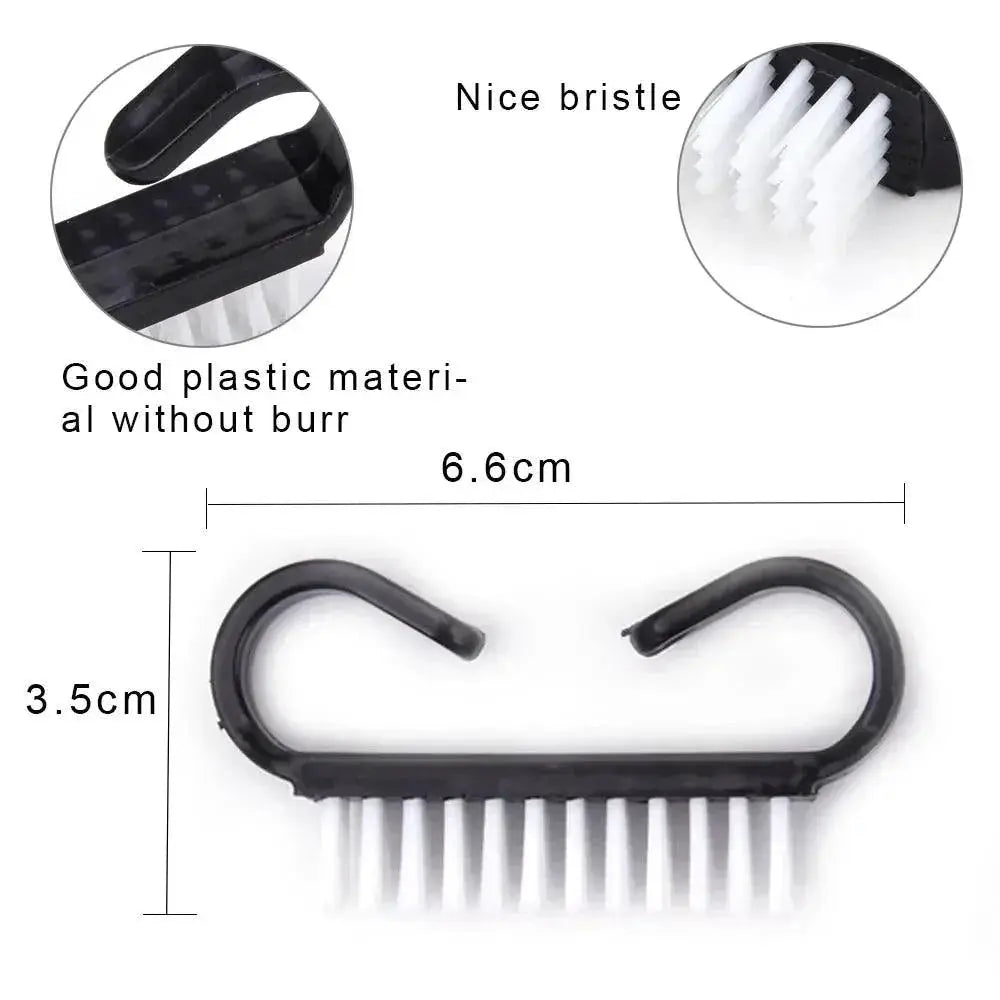 Soft Bristle Nail Brush for Gentle Skin Cleaning Care