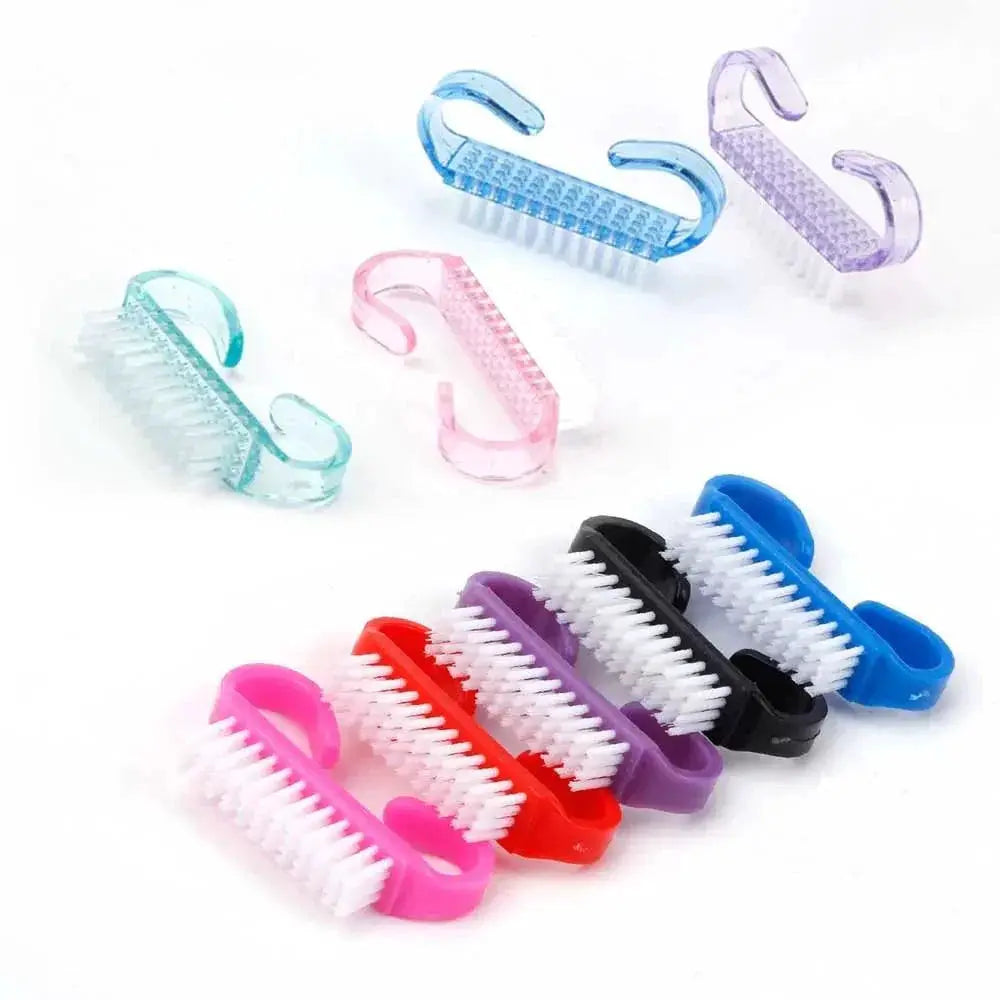 Soft Bristle Nail Brush for Gentle Skin Cleaning Care