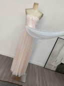 Soft Off-Shoulder Wedding Dress Retro Elegance and Charm